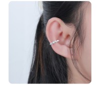 Thorn Shaped Elegant Silver Ear Cuff EC-1442